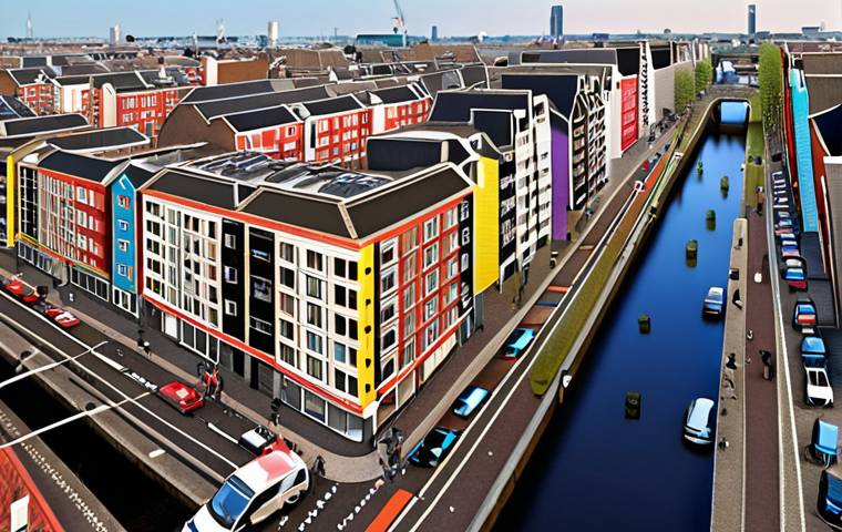 **

A vibrant, colorful flowchart illustrating different paths to solve a common Dutch problem, like navigating rush-hour traffic in Amsterdam or finding affordable housing in Rotterdam. Each path has a percentage indicating its probability of success, with less conventional solutions having surprisingly high probabilities. The overall feel is optimistic and encourages experimentation.

**